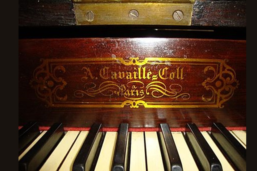 Teclado de un órgano Aristide Cavaillé-Coll